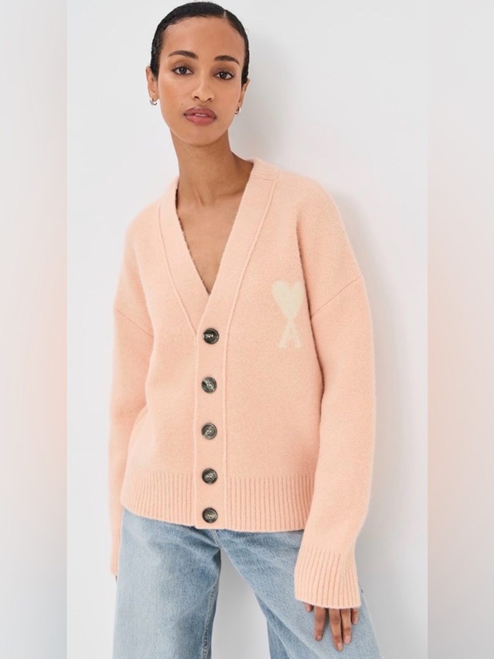 New Ami Knit Cardigan Sweater
